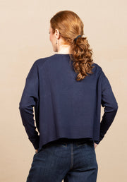 Fayda Sweater Navy Blazer
