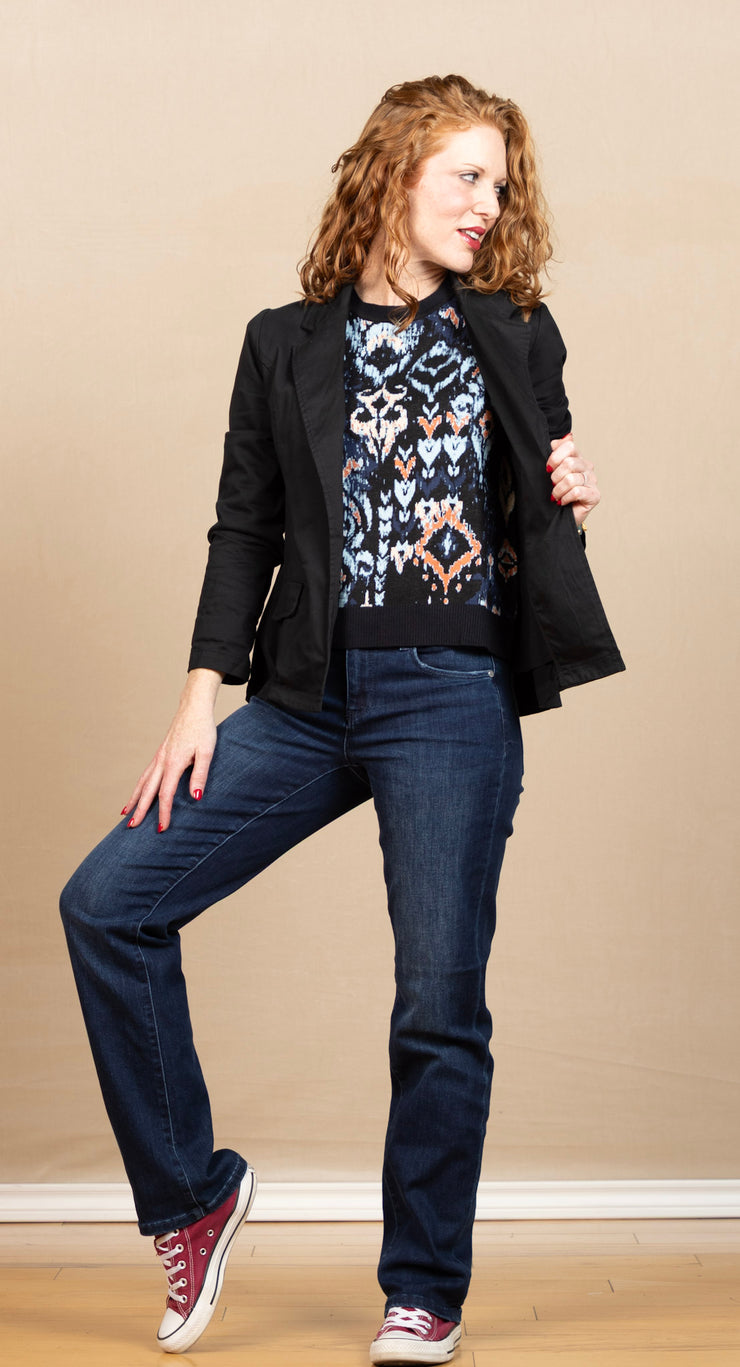 Fitted Blazer Onyx