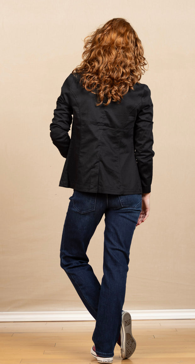 Fitted Blazer Onyx