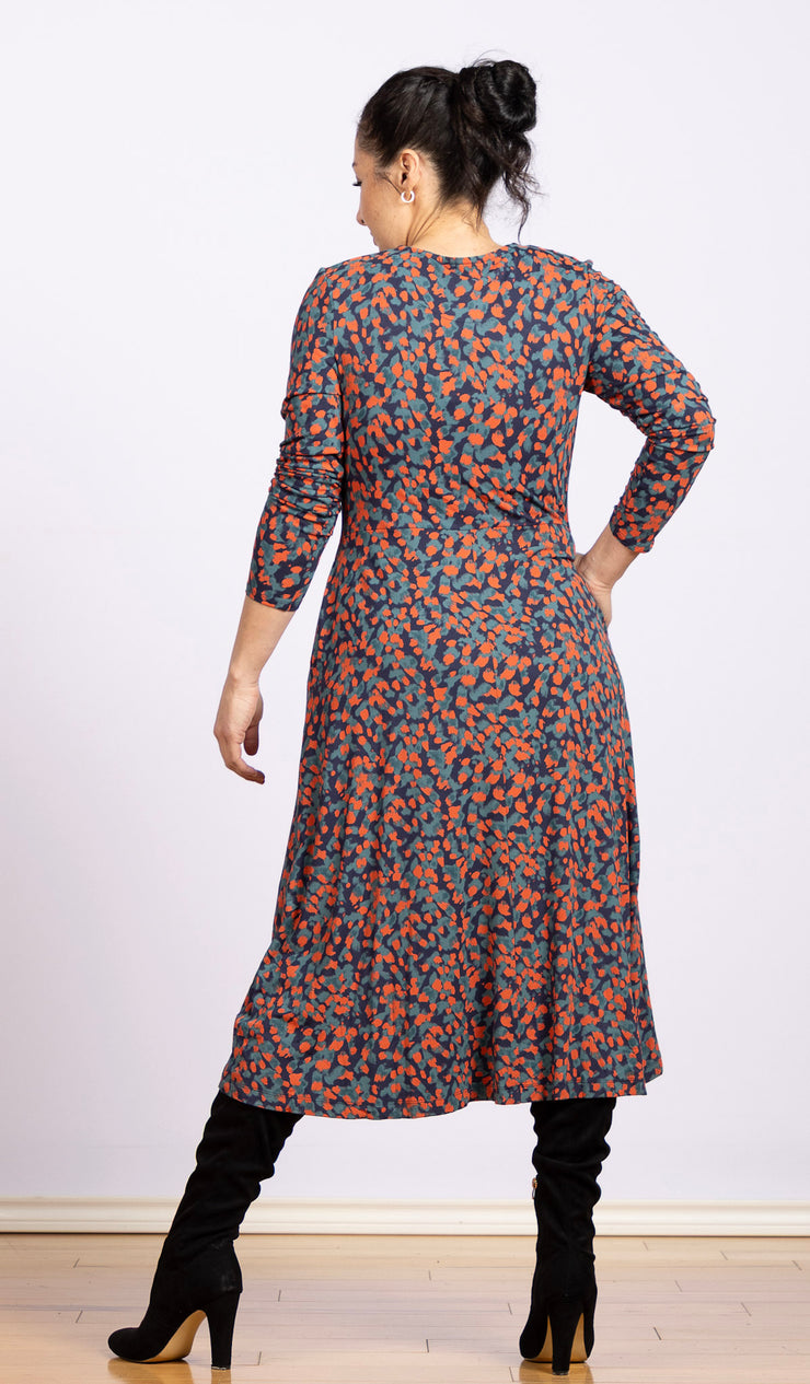 Madalyn Dress Navy Multi