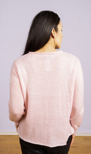 Mini Snow Flake Crew Arctic Pink/ Pure Snow