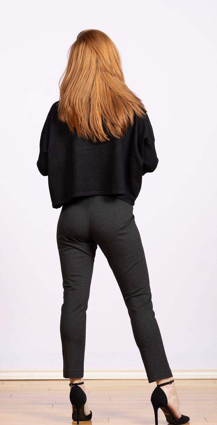 Hollywood Split Front Charcoal