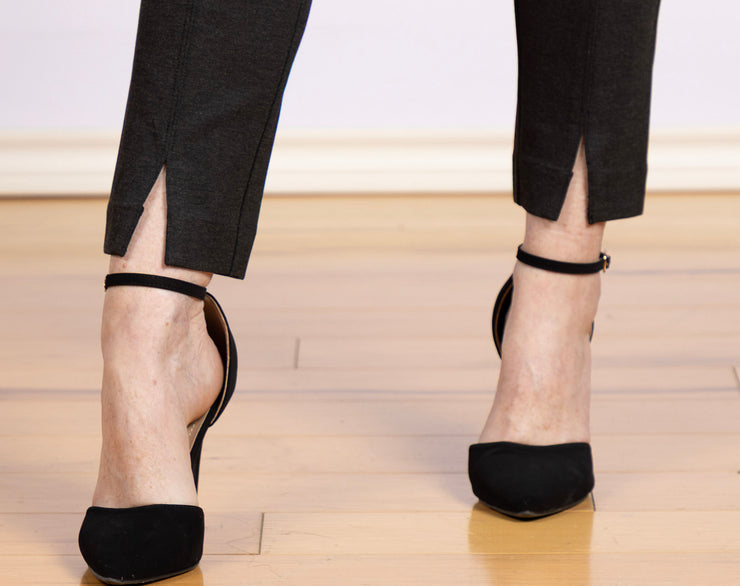 Hollywood Split Front Charcoal