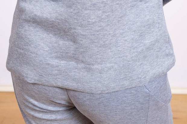 Mock Neck Pullover Sky