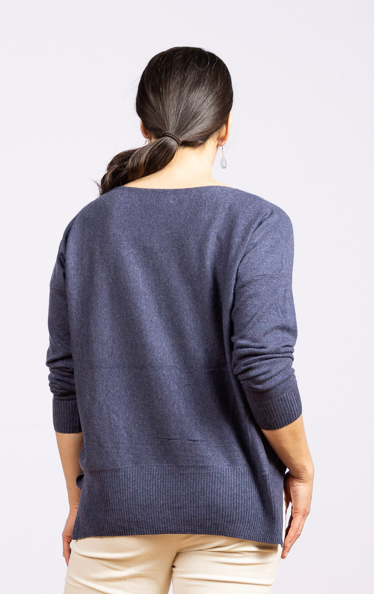 Dolman Sleeve Sweater Sky