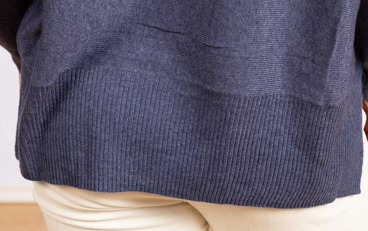 Dolman Sleeve Sweater Sky