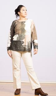 Charlene Corduroy Pants Ivory