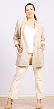 Charlene Corduroy Pants Ivory