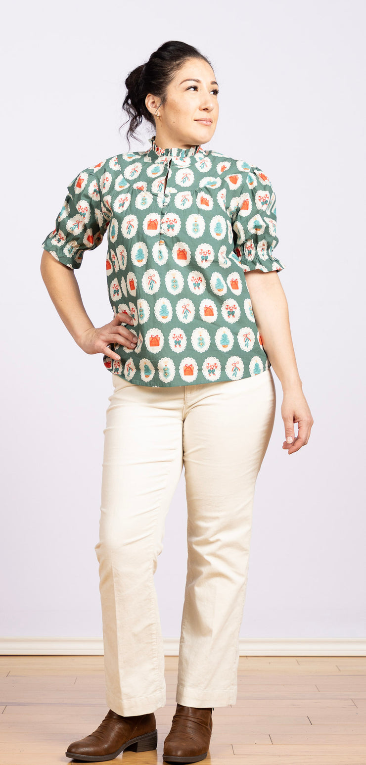 Lauren Top Christmas