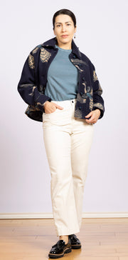 Charlene Corduroy Pants Ivory