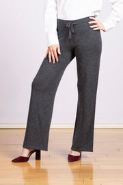 Wide Leg Sweatpant Charcoal
