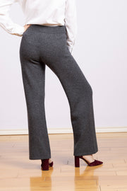 Wide Leg Sweatpant Charcoal