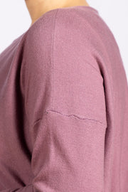 Dolman Sleeve Sweater Orchid