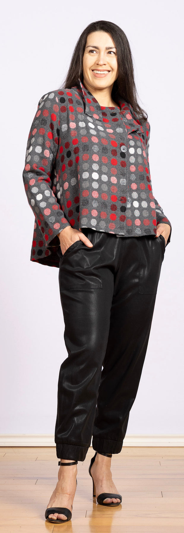 Dot Jacket Red