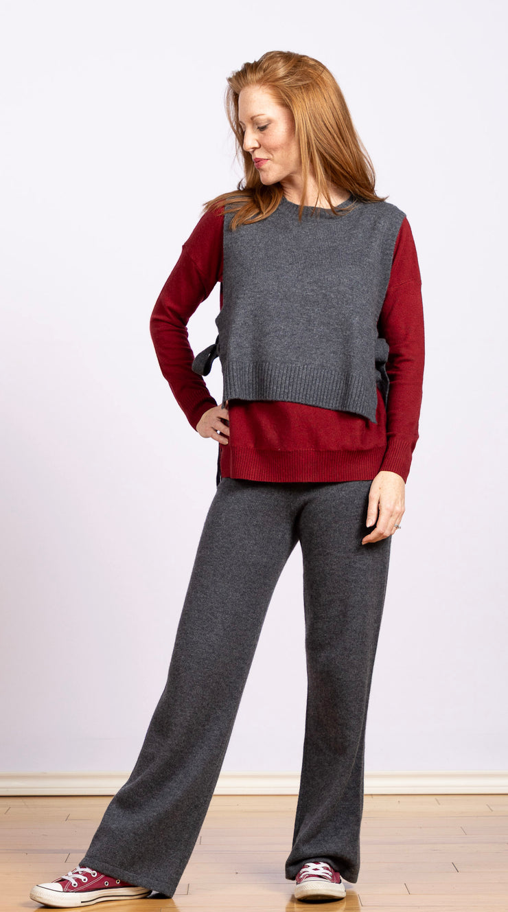 Dolman Sleeve Sweater Ruby