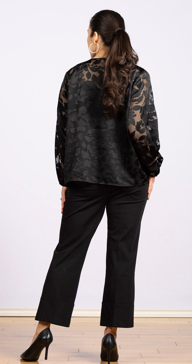 Kathryn Cuff Pant Black