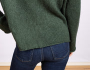 Merry Crew Chunky Kale Green/ Red Ginger