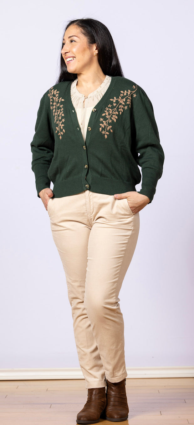 Ivy Hollow Sweater Forest Green