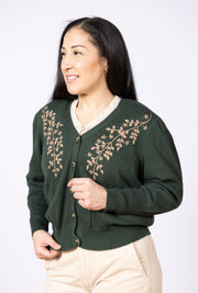 Ivy Hollow Sweater Forest Green