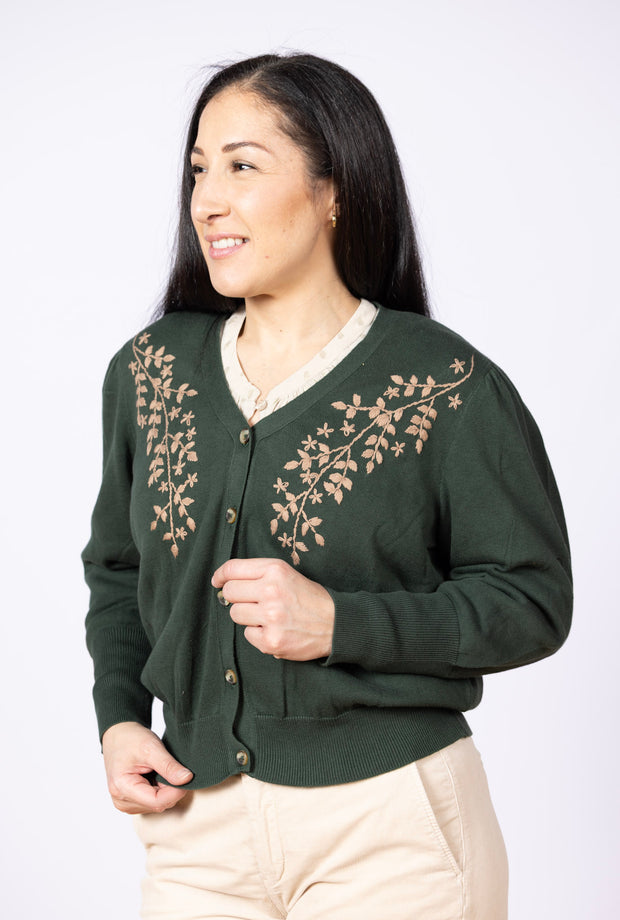 Ivy Hollow Sweater Forest Green