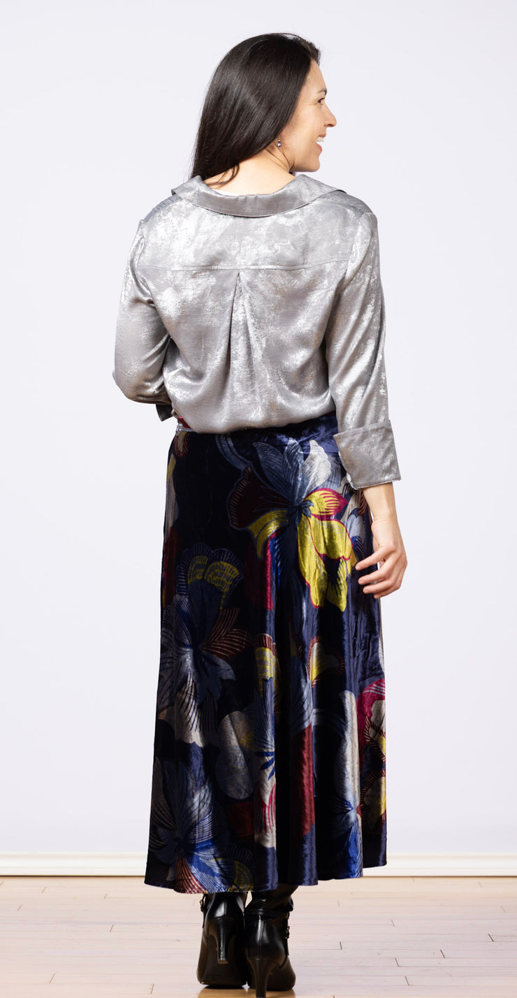 Hope Skirt Navy Multi