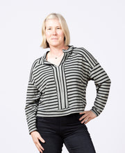 Oversized Fleece Crop Top Seal