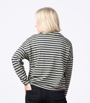 Oversized Fleece Crop Top Seal
