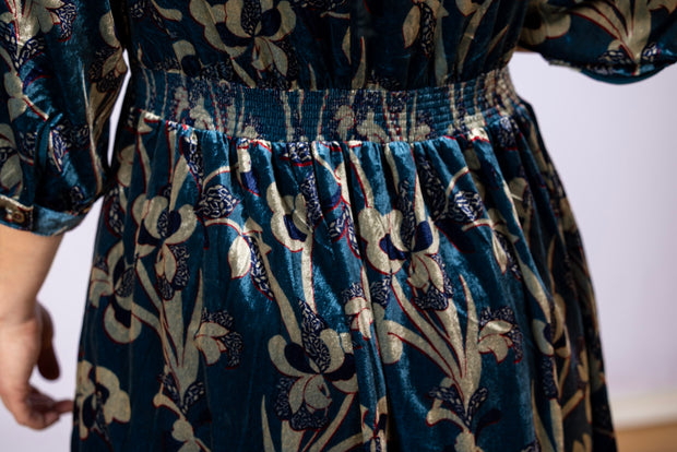 Lucy Dress Blue Multi