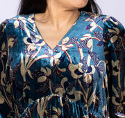 Lucy Dress Blue Multi