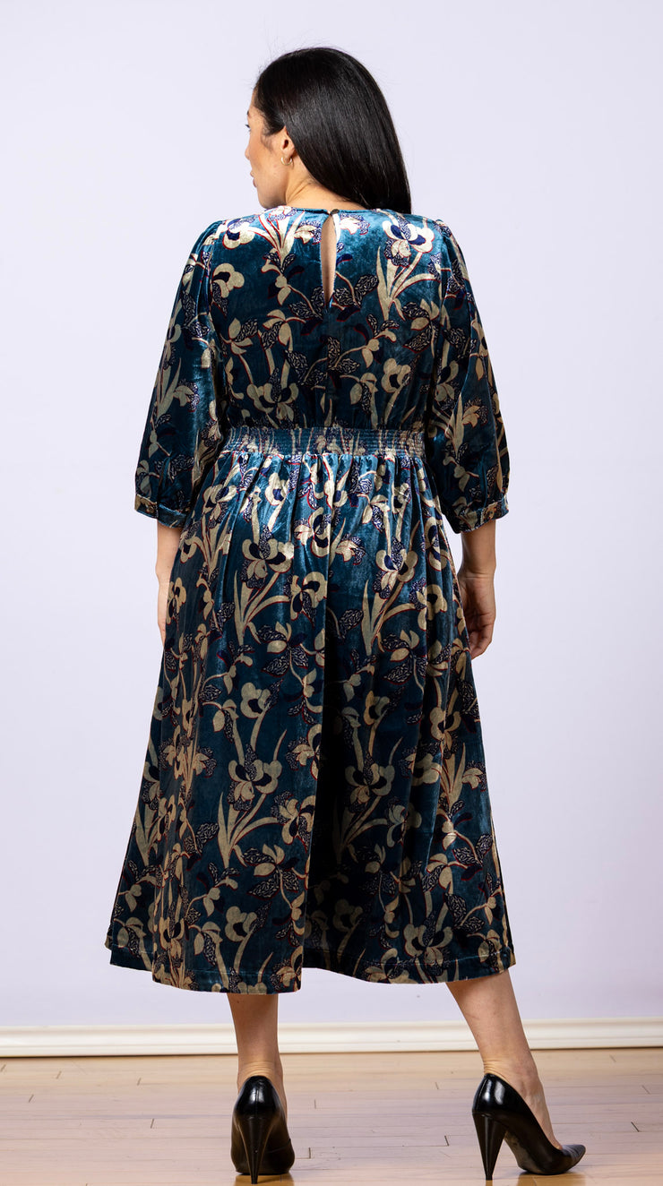 Lucy Dress Blue Multi