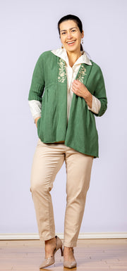 Wood Angel Sweater Green