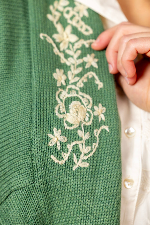 Wood Angel Sweater Green