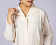 Brimfield Blouse Ecru