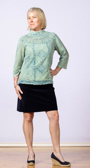 Victoria Blouse Sunwashed Teal