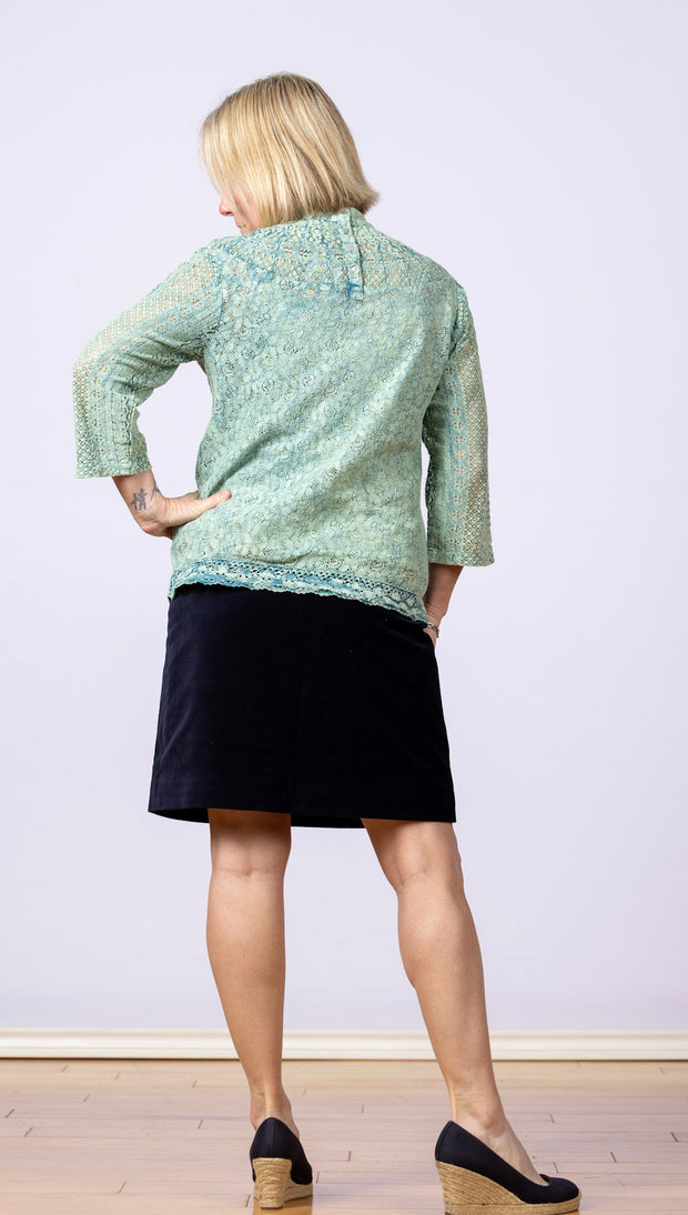 Victoria Blouse Sunwashed Teal