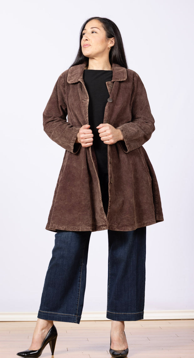 Farmer's Market Corduroy Jacket Dark Brown