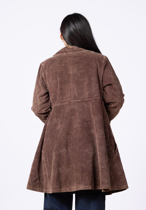 Farmer's Market Corduroy Jacket Dark Brown