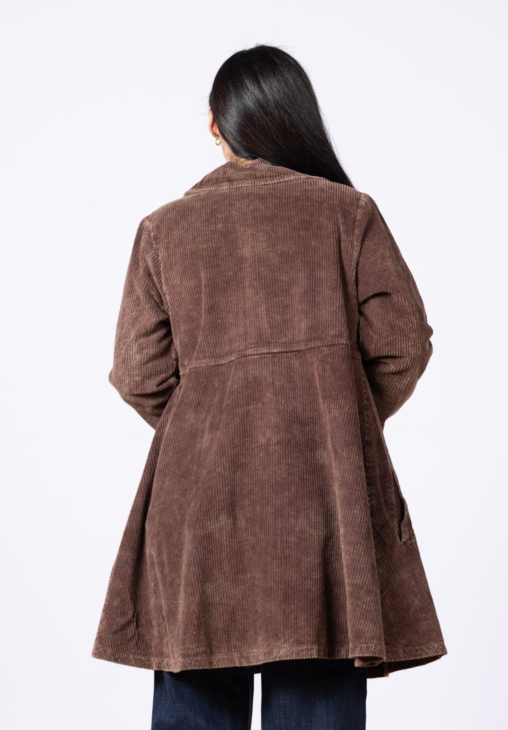 Farmer's Market Corduroy Jacket Dark Brown