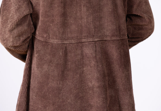 Farmer's Market Corduroy Jacket Dark Brown