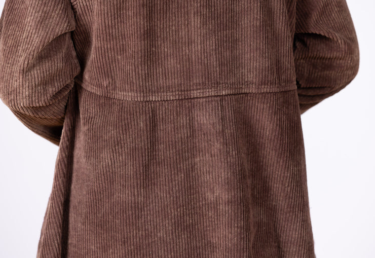 Farmer's Market Corduroy Jacket Dark Brown