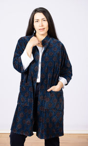 Vernissage Velvet Jacket Indigo