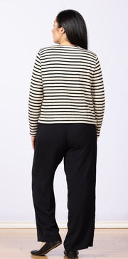 Long Sleeve Fleece Crop Jacket Moonbeam