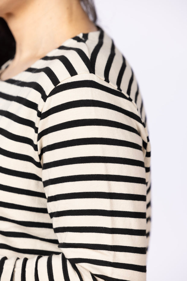 Long Sleeve Fleece Crop Jacket Moonbeam