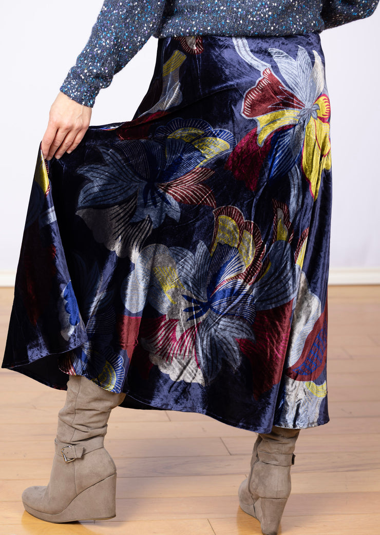 Hope Skirt Navy Multi