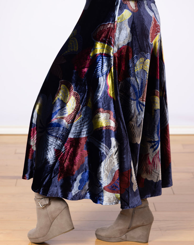 Hope Skirt Navy Multi