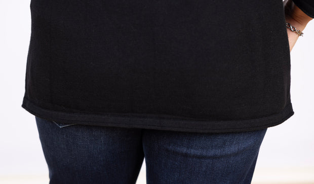 One Pocket Sweater Black