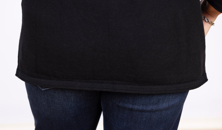 One Pocket Sweater Black