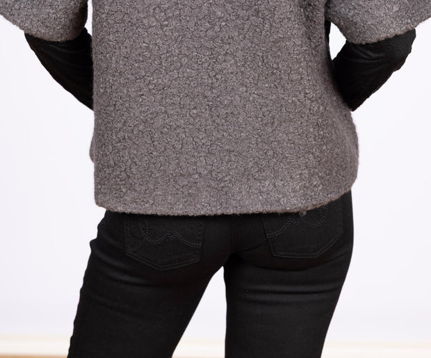 Patch Pocket Jacket Gray