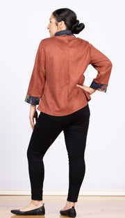 Suede Jacket Rust