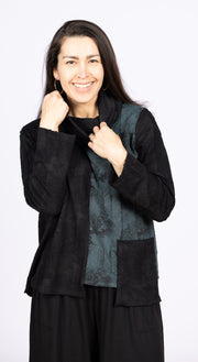 Knit Top Green, Long sleeve